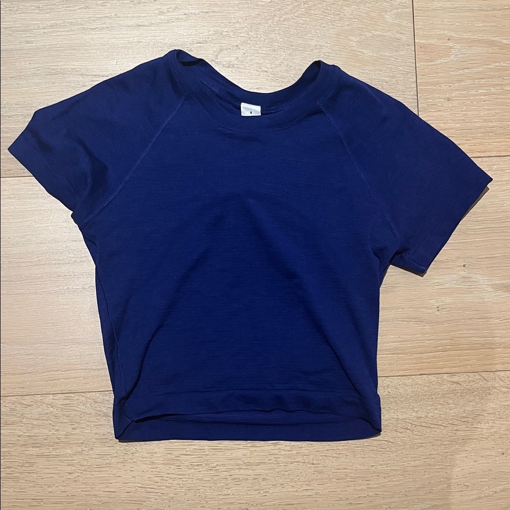 lululemon athletica Deep Blue Tee
